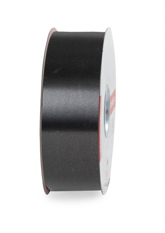 Picture of Black polytie floirst ribbon, 100yds-P23